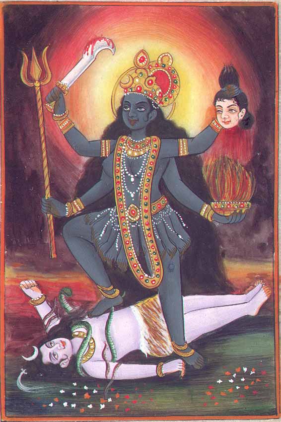 Kali Chut Xxx - mother goddess as kali the feminine force in indian art - MegaPornX