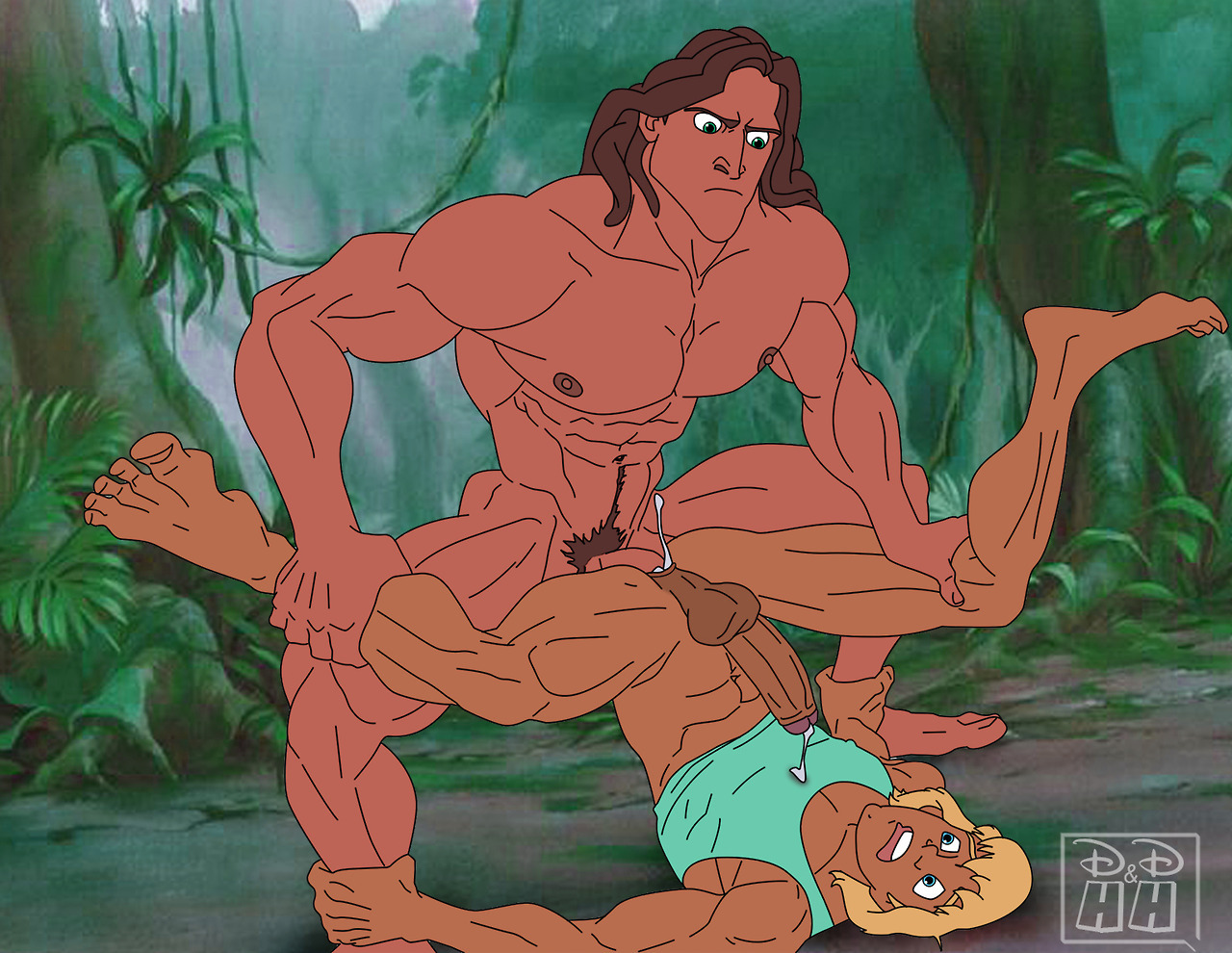 Tarzan Gay Cartoon Porn Comics Hentai