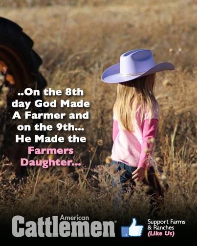 a farmers daughter is what i will always be made me think
