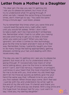 a letter to daughters words pinterest parents poem and child 2