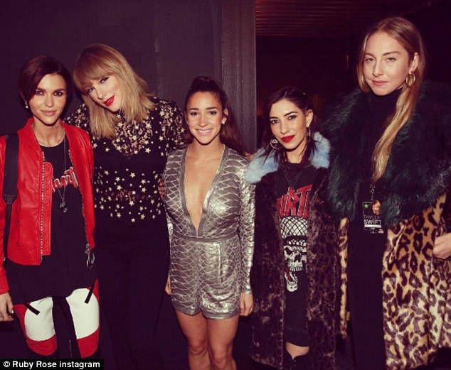 a list pals ruby spent the weekend celebrating at taylor swifts pre super