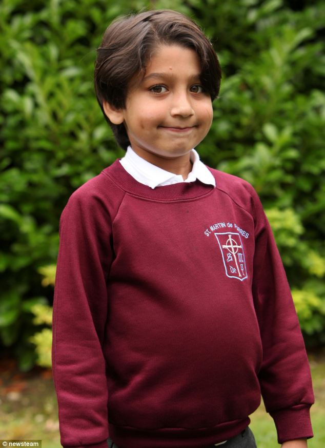 aadam asif eight has a rare genetic condition called niemann pick type