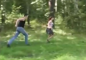 absolutely brutal rape scene in the forest