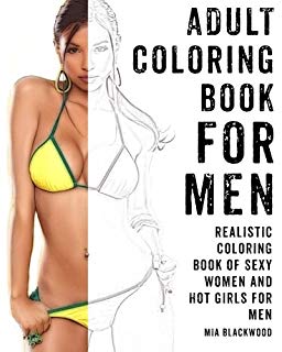 adult coloring book for men realistic coloring book of sexy women and hot girls