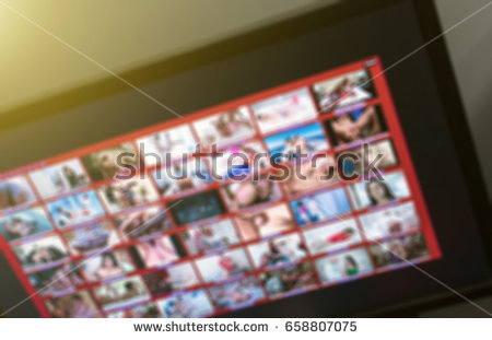 adult porno site blurred image stock photo 1
