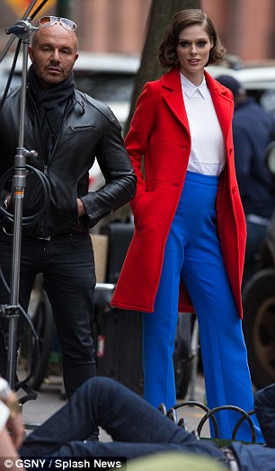 alex perry films the face in new york with pregnant coco rocha