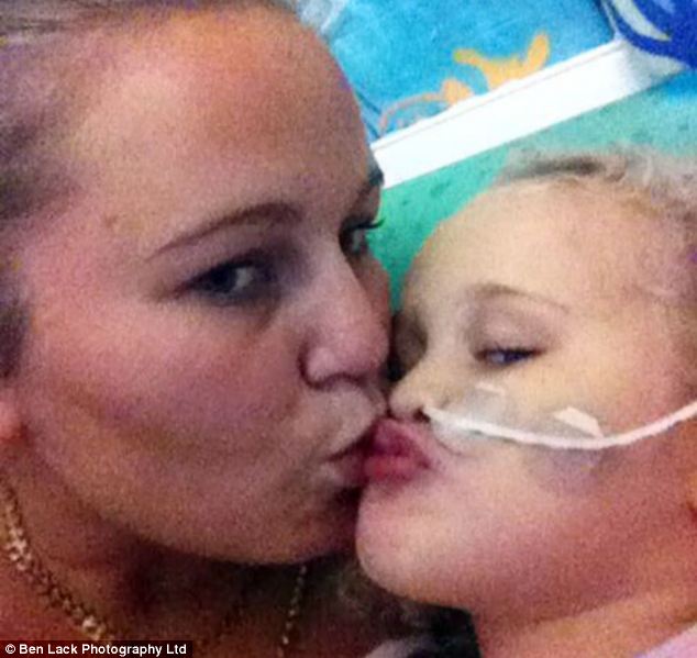 alexia pictured with her mother jade was diagnosed after her parents noticed she