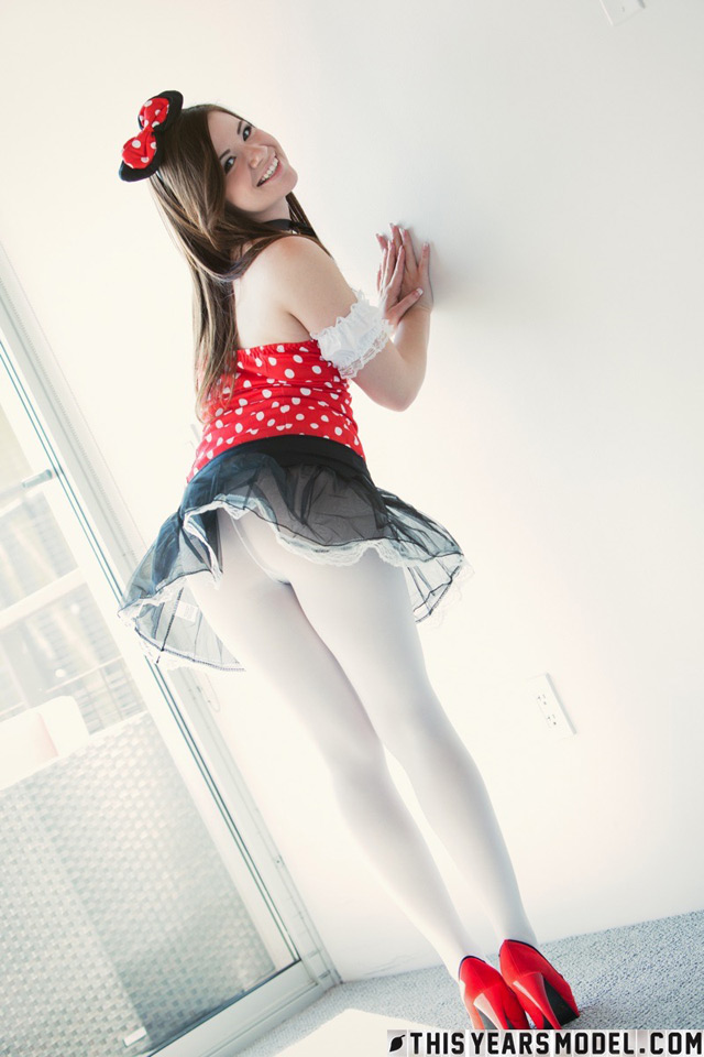 alison rey minnie mouse cosplay nude teen halloween costume for this years model 11