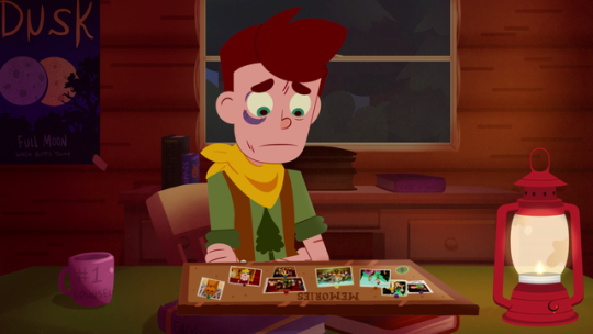 and it killed him every day when he couldnt figure out none of the kids loved camp bell as much as he did