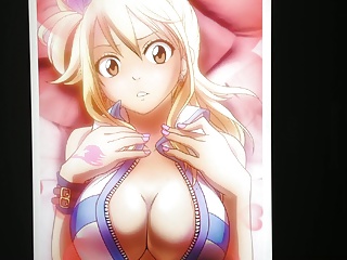 anime cum tribute lucy heartfilia fairy tail porn tube video 1