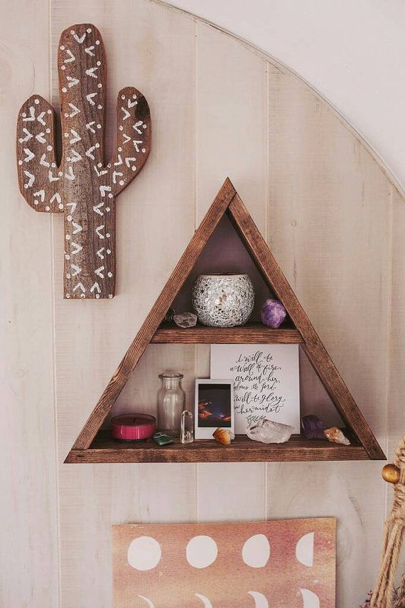 apothecary triangle shelf part of mountain shelf series is the perfect piece