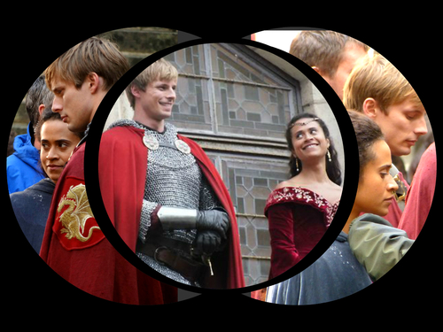 arthur and gwen images bradley james and angel coulby wallpaper and background photos