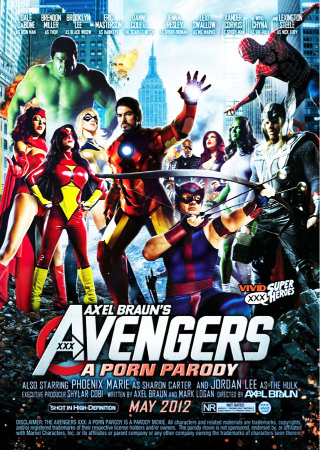 avengers porn parody official poster
