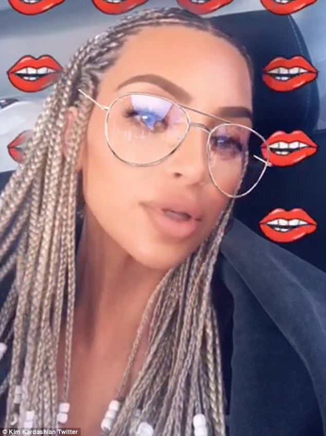 backlash kim was accused of cultural appropriation on sunday for showing off her newly