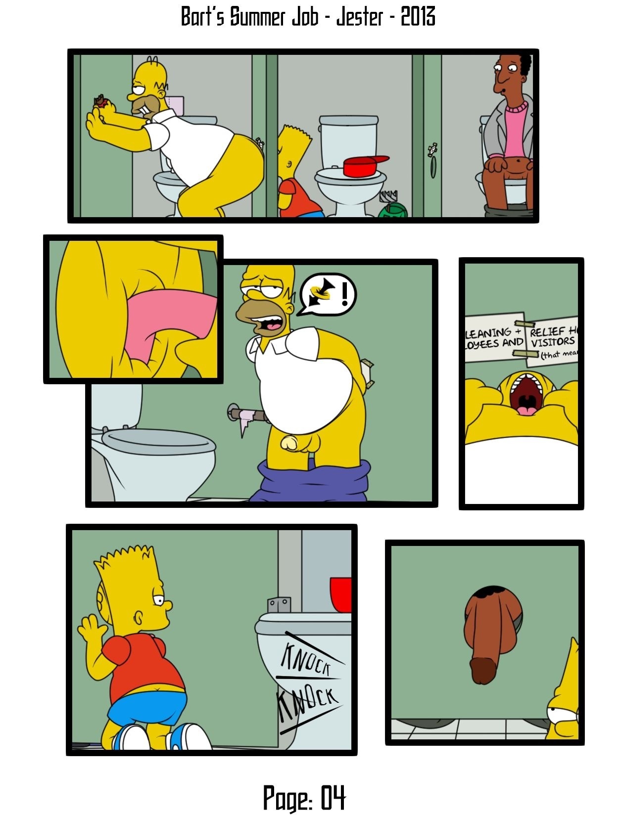 Simpsons cartoon porno
