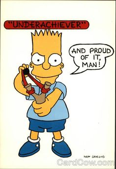 bart simpson he admits in an episode his birthday is around