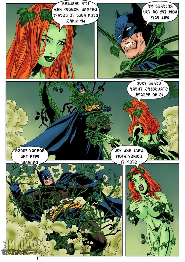 batman poison ivy.