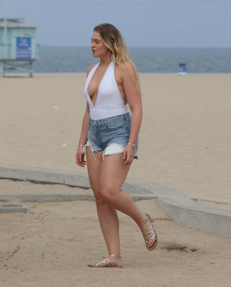 beach iskralawrence iskra lawrence films a project at venice
