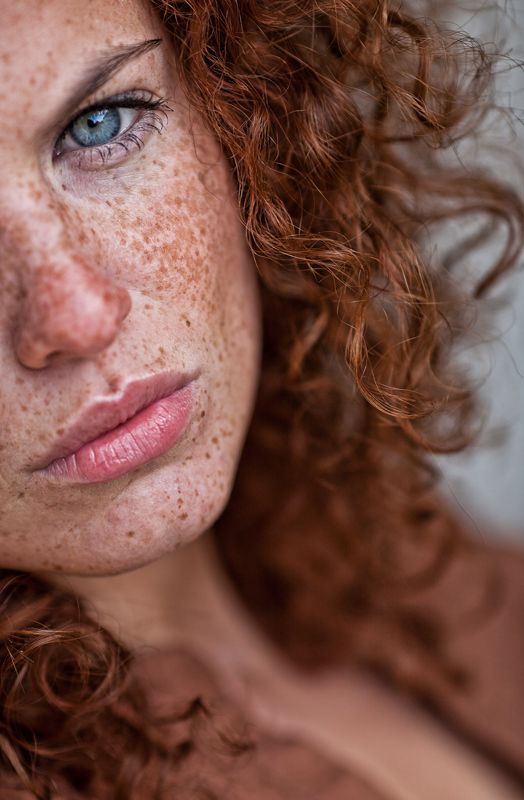 Freckles Perfection Redhead Babe Latina