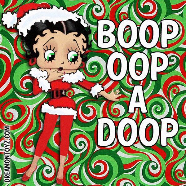 best betty boop christmas images on pinterest betty boop