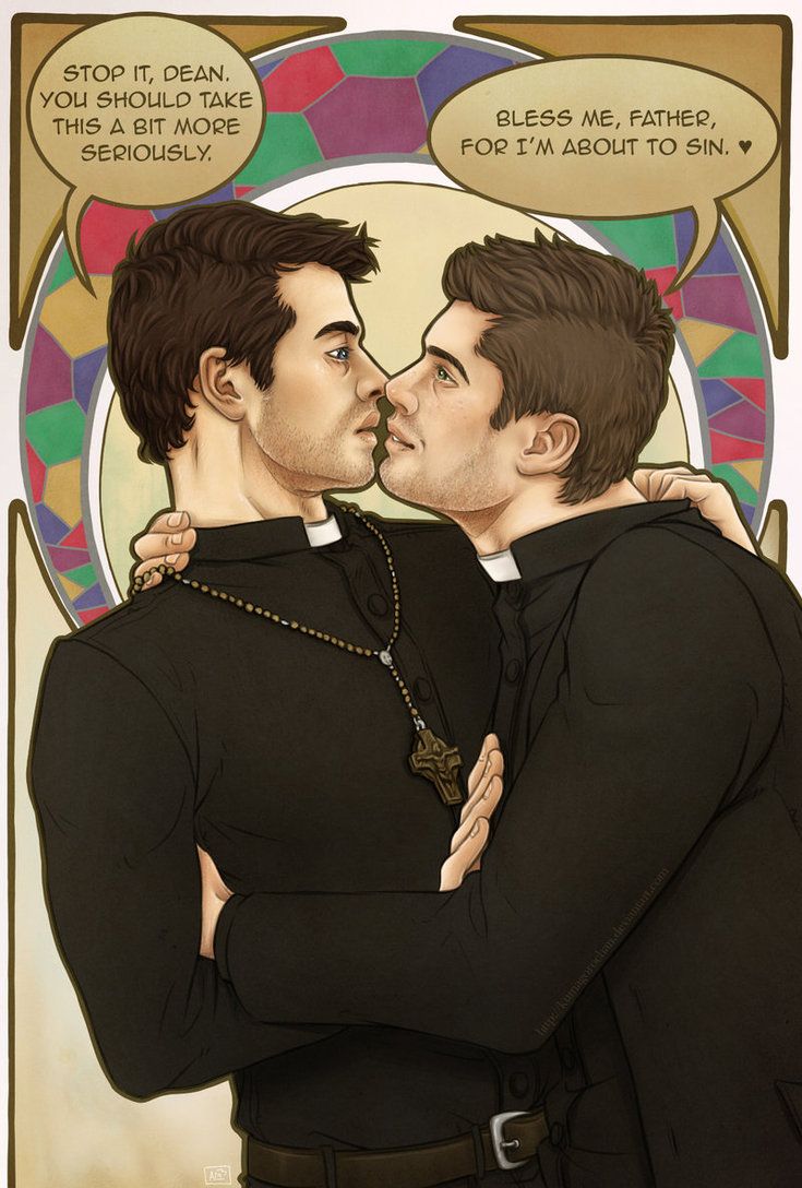 best clergy images on pinterest amor destiel fanart