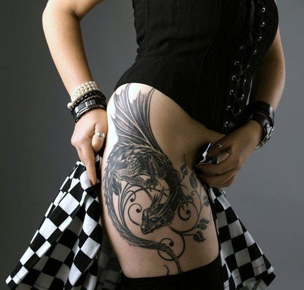 best dragon thigh tattoo ideas on pinterest dragon tattoo 1