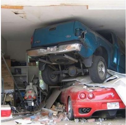 best garage door accidents images on pinterest crazy pictures