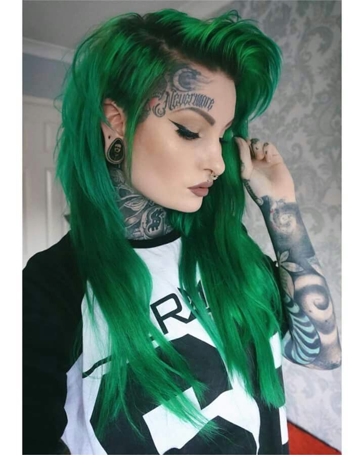 best green hair ideas on pinterest dark green hair emerald