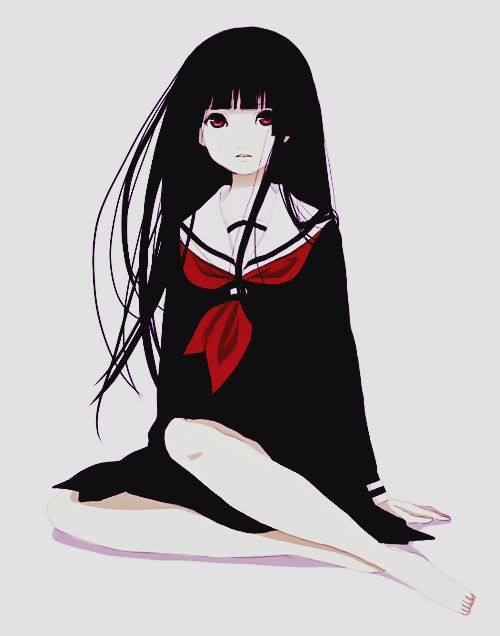 best hell girl ideas on pinterest anime girl with black hair