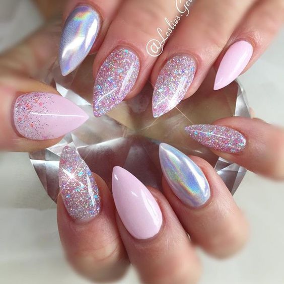 best pink nails ideas on pinterest pink nail sparkle 1