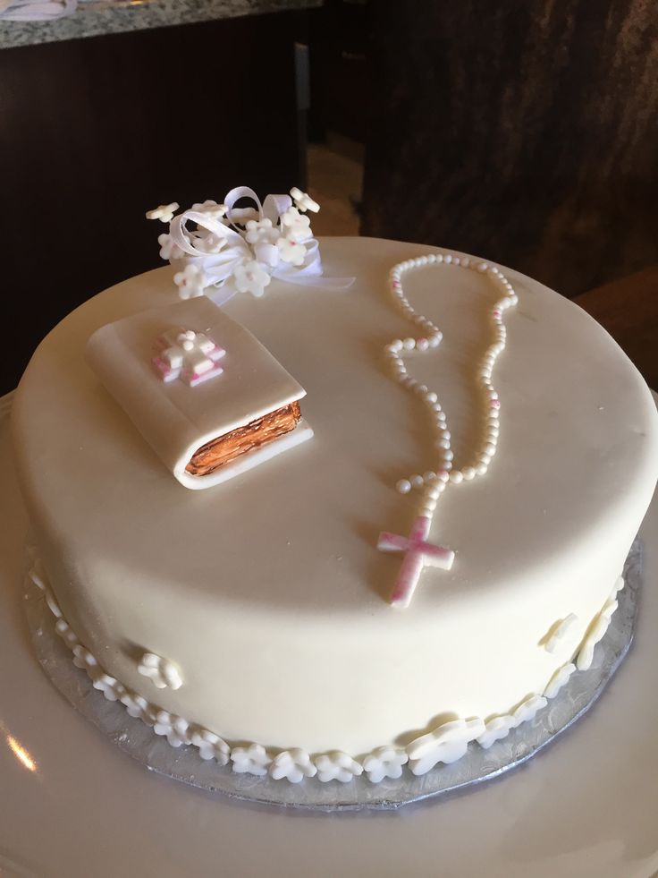 best religious cake christening baptism images on pinterest