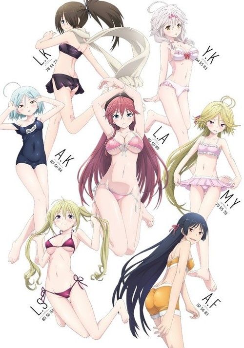 best trinity seven images on pinterest anime girls trinity seven and bathing suits 1