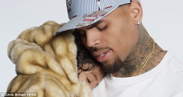 big debut chris browns daughter royalty stars in his new video little more which was
