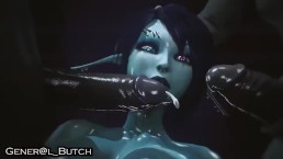 big titted blue elf fucked