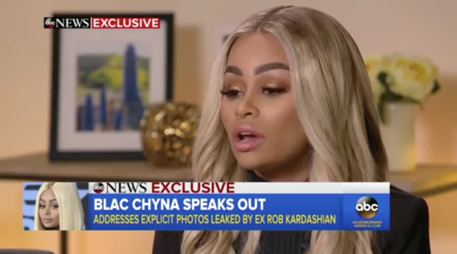 blac chyna speaks out about rob kardashian leaking naked pictures of her