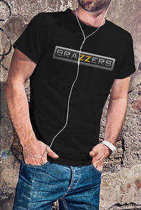 brazzers men black shirt porn fan tee adult shirt gift sizes