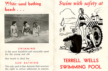 brochure for terrell wells swimming pool homepage