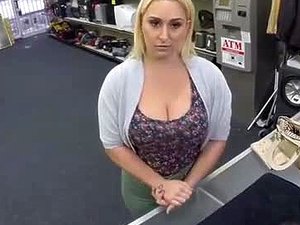 busty and fat nina kayy sells a weapon and gets