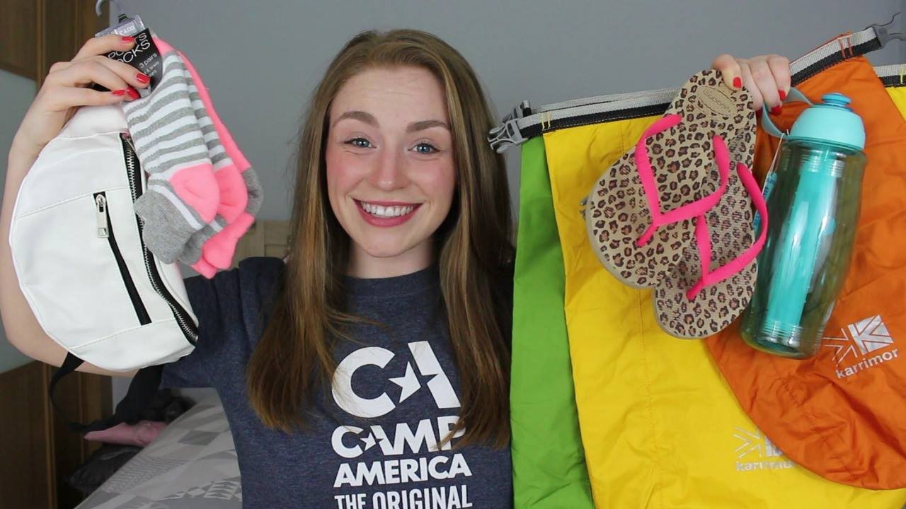 camp america last minute packing tips kirstie bryce youtube