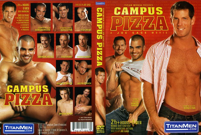 campus pizza titan media gay porn dvd