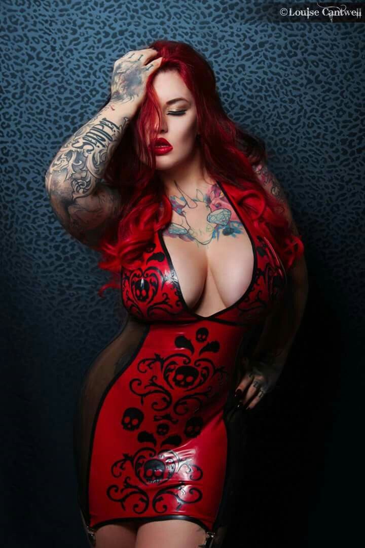 candy tattoo ideas goth girls tattooed women tattoo girls red alternative girls sexy latex facebook