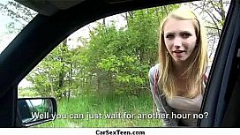 car sex teen hitchhiker hardcore pounded 2