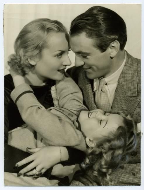 carole lombard shirley temple and gary cooper from now and forever