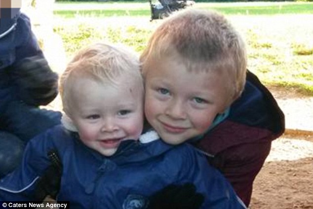casper and corey died after they were knocked down a suspected drink driver