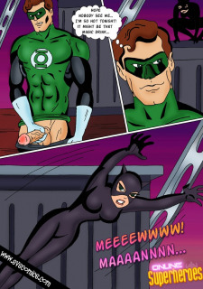 catwoman green lantern fuck olsh porn comics