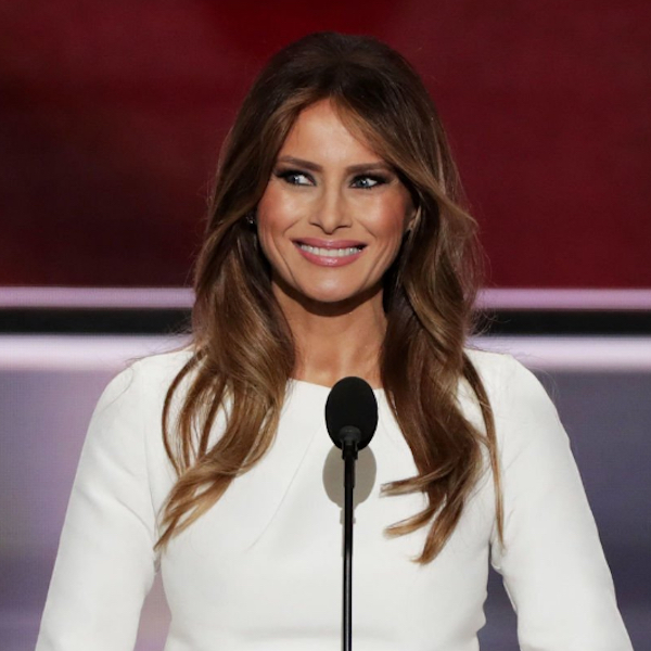 celebrities react to melania trumps michelle obama moment