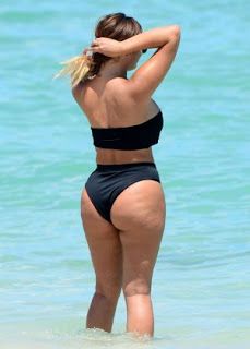 celebrity girls pics anastasia kvitko in black bikini in miami