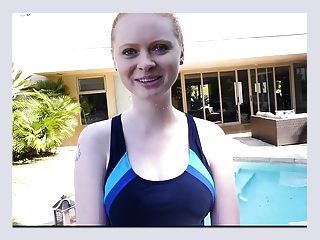cfnmteens pale redhead fucked the swimming coach 8