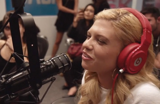chanel west coast tells the story of having bad trips off molly at coachella