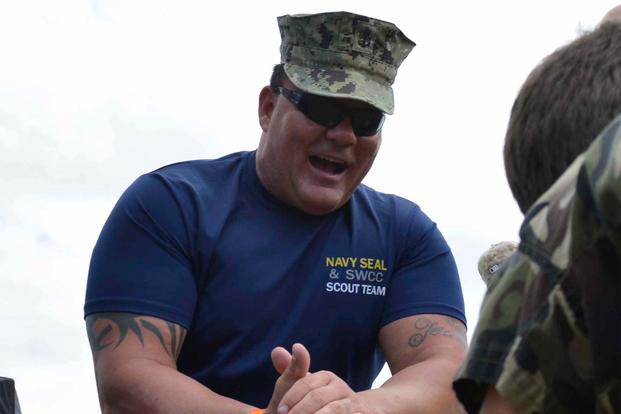 chief petty officer joseph schmidt assigned to the navy seal and scout team